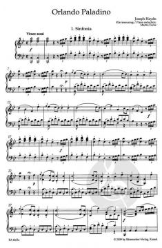 Orlando Paladino Hob.XXVIII:11 von Joseph Haydn 