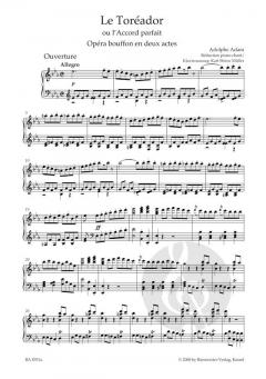 Le Toréador ou l'Accord parfait von Adolphe Charles Adam (Download) 