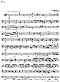 Streichquartett Nr. 1 'Aus meinem Leben' von Bedrich Smetana im Alle Noten Shop kaufen (Stimmensatz)