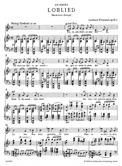 Sämtliche Lieder mit Klavierbegleitung 2 von Gerhard Frommel (Download) 