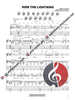 Ride The Lightning von Metallica 