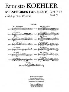 35 Exercises op. 33 Book 1 von Ernesto Köhler 