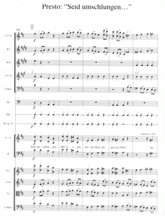 Ode an die Freude von Ludwig van Beethoven 