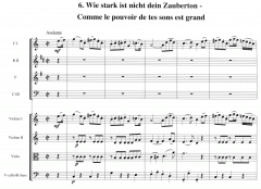 Die Zauberflöte von Wolfgang Amadeus Mozart 