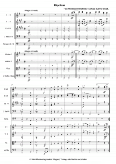 Sommernachtstraum von Felix Mendelssohn Bartholdy 