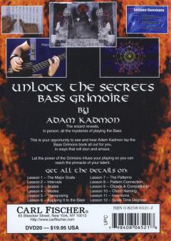 Bass Grimoire von Adam Kadmon 