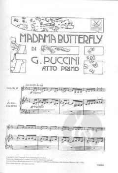 Madama Butterfly von Giacomo Puccini 