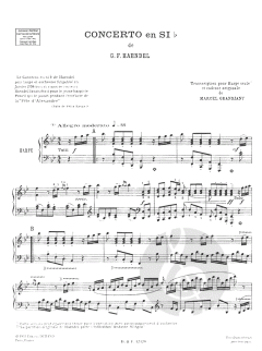 Concerto en Nw Bemol von Georg Friedrich Händel 