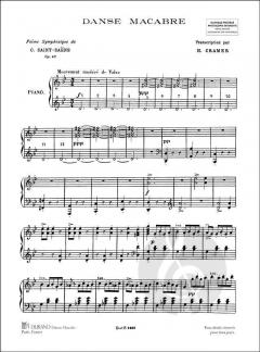 Danse Macabre Piano von Camille Saint-Saëns 