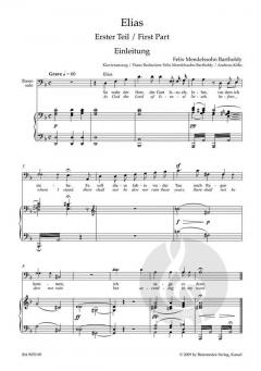 Elias (Elijah) op. 70 von Felix Mendelssohn Bartholdy (Download) 