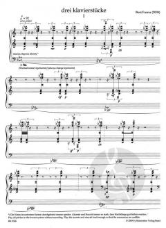 drei klavierstücke von Beat Furrer (Download) 