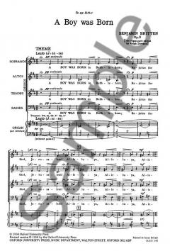 A Boy Was Born (Benjamin Britten) 