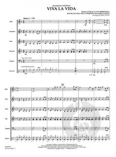 Viva La Vida von Guy Berryman für Percussion Ensemble im Alle Noten Shop kaufen