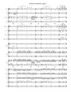 A Festive Celebration von John Leavitt (Download) 