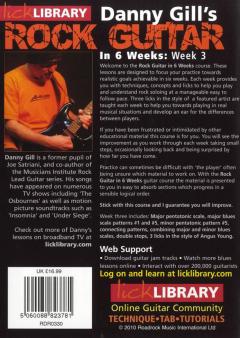 Danny Gill's Rock Guitar In 6 Weeks: Week 3 