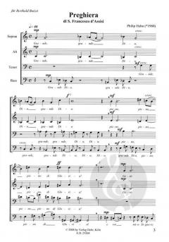 Preghiera di S. Francesco d'Assisi (Philip Hahn) 