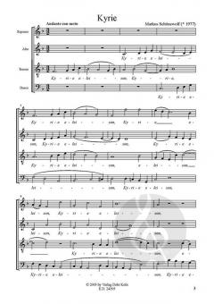Missa da pacem für gem. Chor a cappella (Markus Schönewolf) 