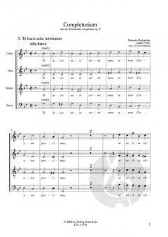 Te lucis ante terminum (Johann Valentin Rathgeber) 