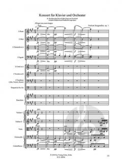Klavierkonzert fis-Moll op. 1 von Norbert Burgmüller 