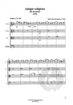 Adagio religioso von Bernd Erich Brinkmann 