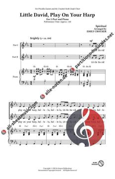 Little David, Play On Your Harp von Emily Crocker (Download) 