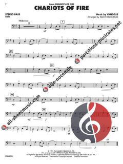 Movie Favorites String Bass 