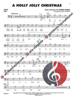 Christmas Favorites Cello 