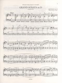 Grand Sonata in D, Op. 28 von Barry Cooper 