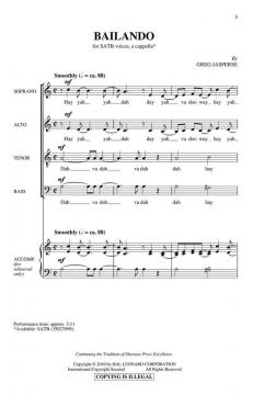 Bailando (Dancing) von Greg Jasperse (Download) 