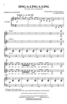 Sing-A-Ling-A-Ling (Greg Gilpin) 