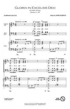 Gloria In Excelsis Deo von John Purifoy (Download) 