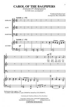 Carol of The Bagpipers (Canzone D'l Zampognari) (Download) 