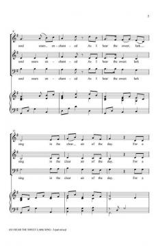 As I Hear The Sweet Lark Sing (Download) 
