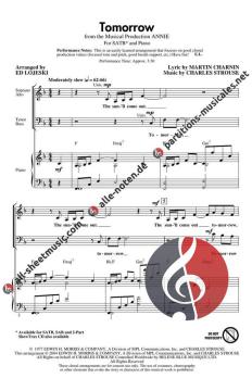 Tomorrow (From Annie) (Charles Strouse) 