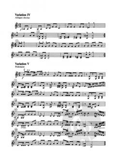 Variationen F-Dur (über eine Courante von Michael Prätorius) von Joachim Krause 
