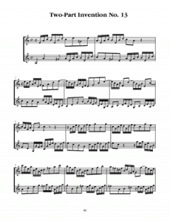 Duets For Two Violins von Johann Sebastian Bach im Alle Noten Shop kaufen