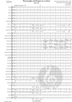 Passacaglia und Fuge BWV 582 von Johann Sebastian Bach (Download) 
