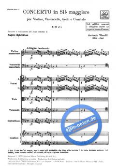 Concerto per Violino e Violoncelle Solisti, Archi e B.c. (Antonio Vivaldi) 