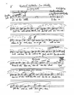 Hölderlin Gesänge op. 35 Heft 1 (György Kurtag) 