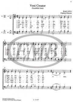 Werke für gemischten Chor (Bela Lajos) 