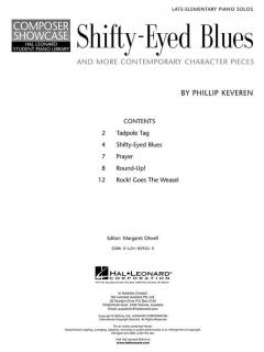 Shifty-Eyed Blues And More Contemporary Character Pieces von Phillip Keveren 
