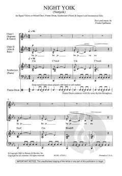 Night Yoik (Norwegian Sámi Songs) (Frode Fjellheim) 