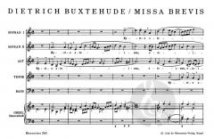 Missa brevis (Kyrie und Gloria) von Dietrich Buxtehude (Download) 