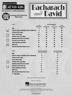 Jazz Play-Along Vol. 123: Bacharach & David von Burt Bacharach im Alle Noten Shop kaufen