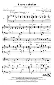 I Have A Shelter von Steve Cook (Download) 