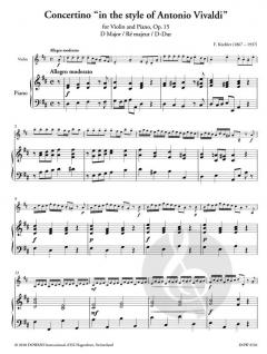Concertino op. 15 von Ferdinand Küchler 