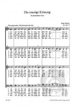 Die traurige Krönung von Hugo Distler (Download) 