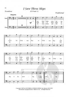Traditional Christmas Duets For Trombone 