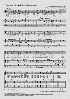Musik zu Kasualien, Heft 1-5 