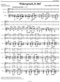 Widerspruch (Seidl) op. 105/1 D. 865 (Franz Schubert) 